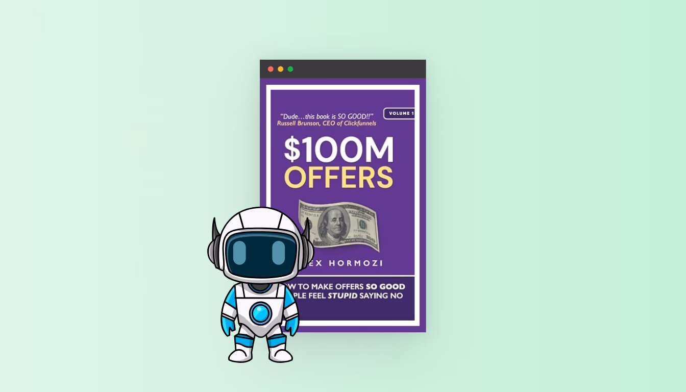 Screenshot of $100M Offers AI Prompt